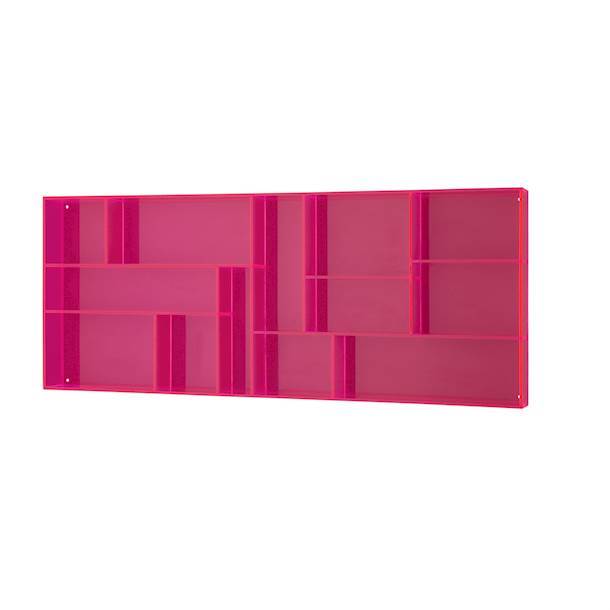 Liten Settekasse i Pink Akryl