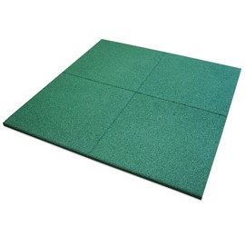 UniSoft Gummiflis Grønn 50x50cm