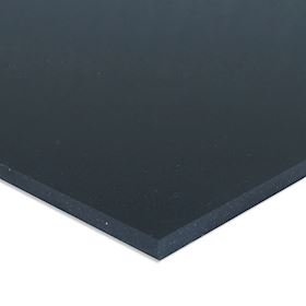 Slitesterk svart PE HD 1000 plate etter mål