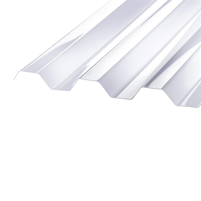 Trapesplate SUNLUX HI-PVC 76/18 Opal 2,44m